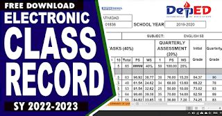 deped ecr|DOWNLOAD: New Updated DepEd E.